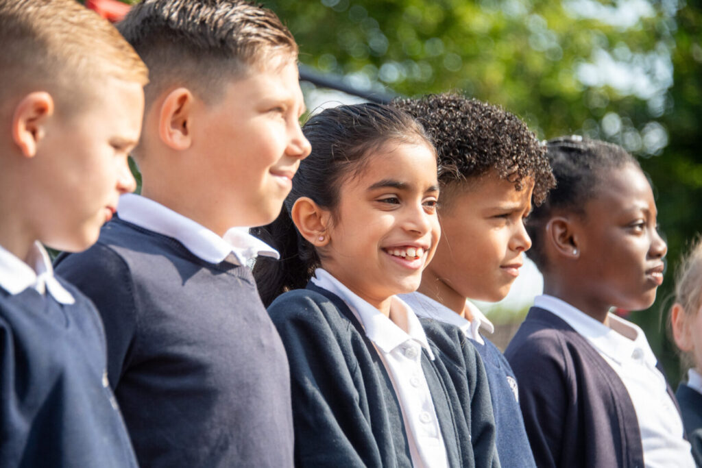 a picture of a group of students